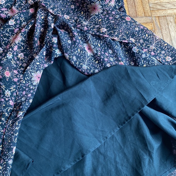 Garage floral mini A line dress - Picture 3 of 4